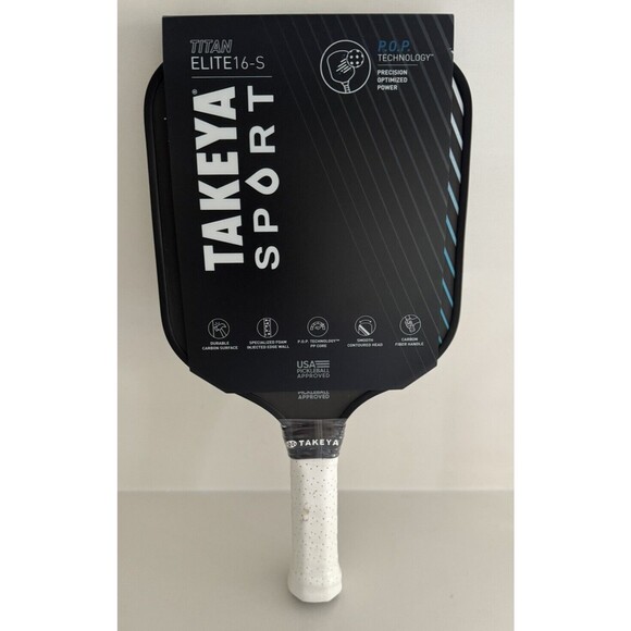Takeya Sport Titan Elite 16-S Pickleball Paddle PRO 56011, 16in designed in USA - Picture 2 of 14